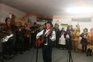 Baile de Carnaval en La Garita (Foto TA)
